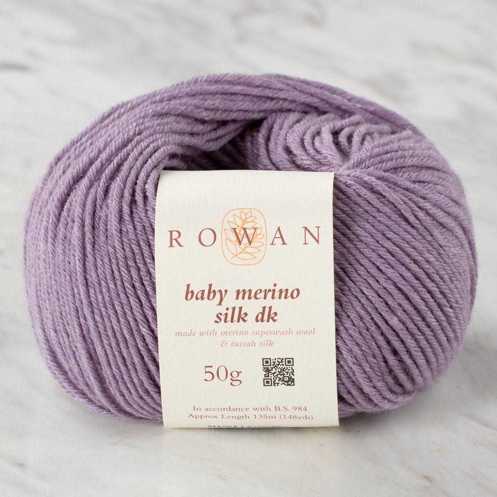 Rowan Baby Merino Silk DK 50gr Lila El Örgü İpi - SH703